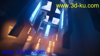 3D打印模型Render In A Box - Scifi Power Room的图片