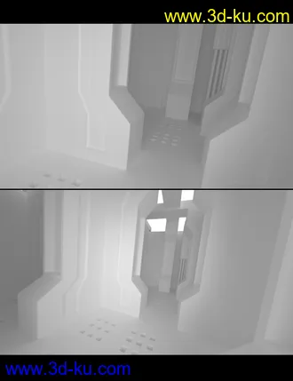 3D打印模型Render In A Box - Scifi Power Room的图片