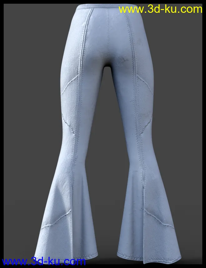 Retro Style Outfit for Genesis 8 Female(s)模型的图片16
