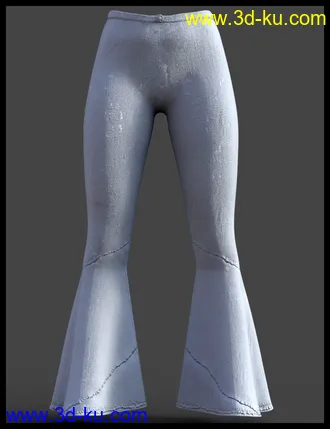 3D打印模型Retro Style Outfit for Genesis 8 Female(s)的图片