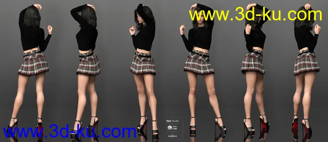 Rhonwen HD For Genesis 8 Female模型的图片6