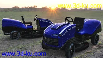 3D打印模型Riding Mower For Iray的图片