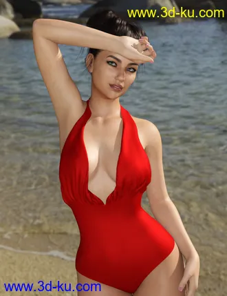 3D打印模型Riviera Swim for Genesis 8 Female(s)的图片
