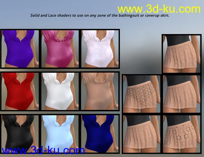 Riviera Swim for Genesis 8 Female(s)模型的图片10