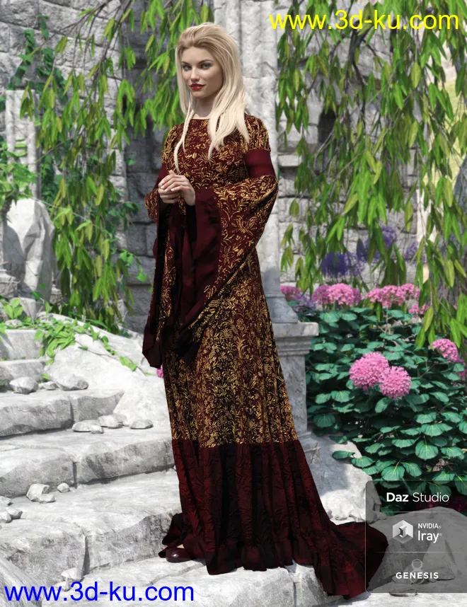Rochelle Gown - Captivating模型的图片4