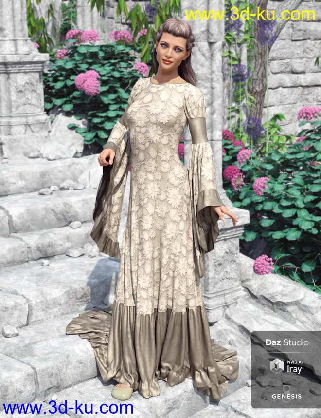 Rochelle Gown - Captivating模型的图片5
