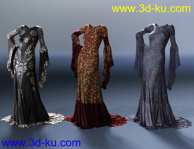 Rochelle Gown - Captivating模型的图片8