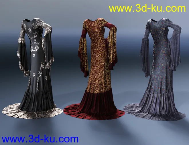 Rochelle Gown - Captivating模型的图片9