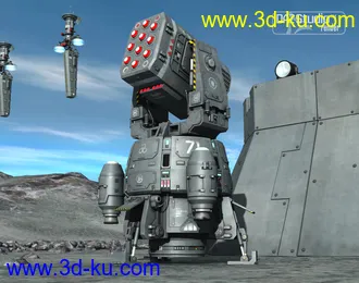 3D打印模型Rocket Platform的图片