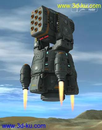 3D打印模型Rocket Platform的图片