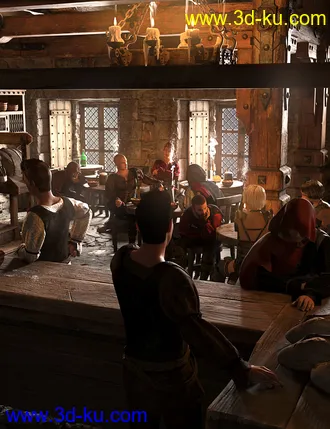 3D打印模型ROG At the Inn Poses的图片