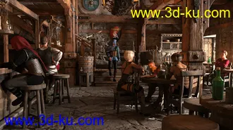 3D打印模型ROG At the Inn Poses的图片