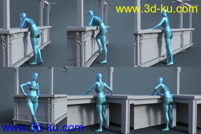 ROG At the Inn Poses模型的图片4