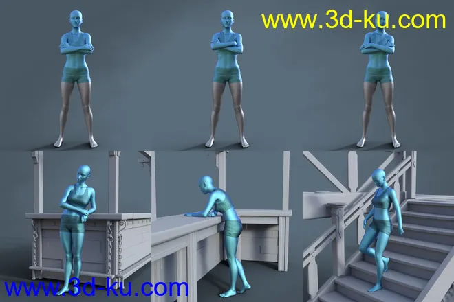 ROG At the Inn Poses模型的图片5