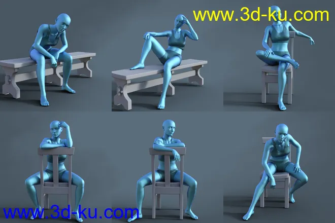 ROG At the Inn Poses模型的图片8