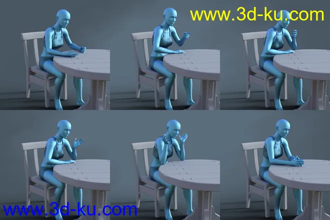 ROG At the Inn Poses模型的图片9