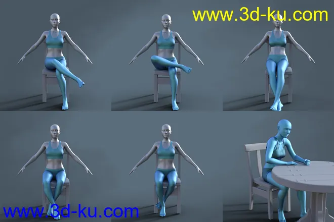 ROG At the Inn Poses模型的图片10