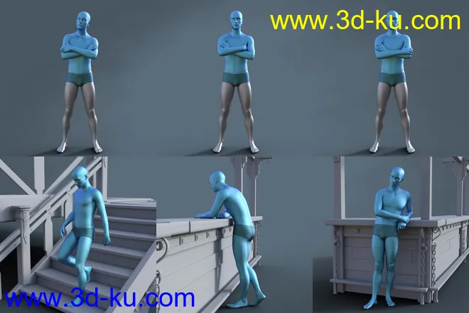 ROG At the Inn Poses模型的图片12