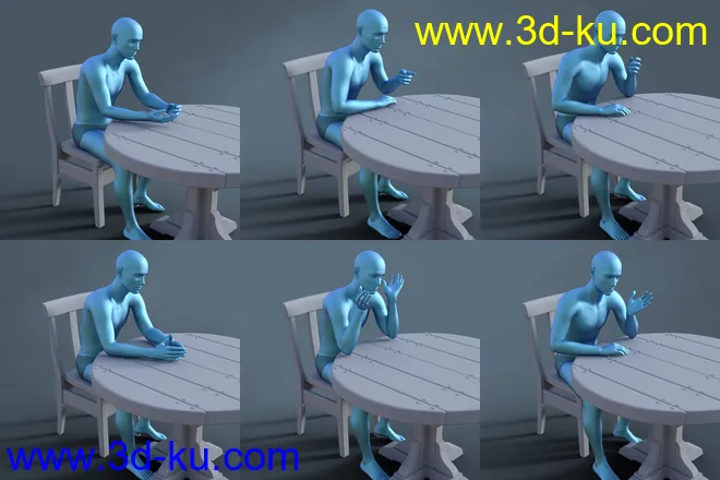 ROG At the Inn Poses模型的图片17