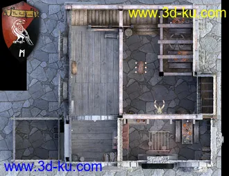 3D打印模型ROG Red Crow Inn的图片