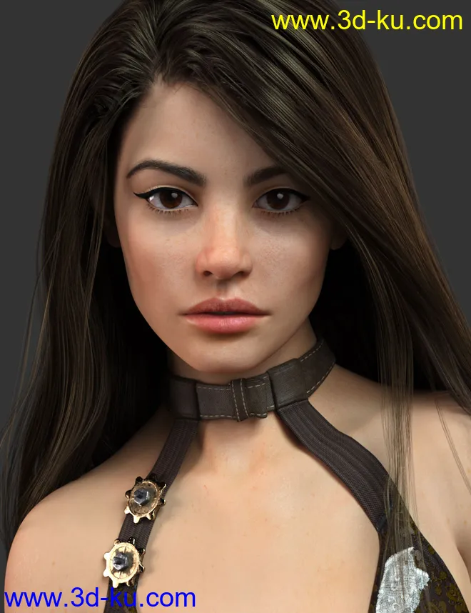 Romina HD for Genesis 8 Female模型的图片1