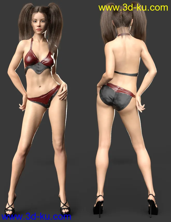 Romina HD for Genesis 8 Female模型的图片5