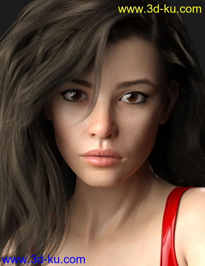 Romina HD for Genesis 8 Female模型的图片6