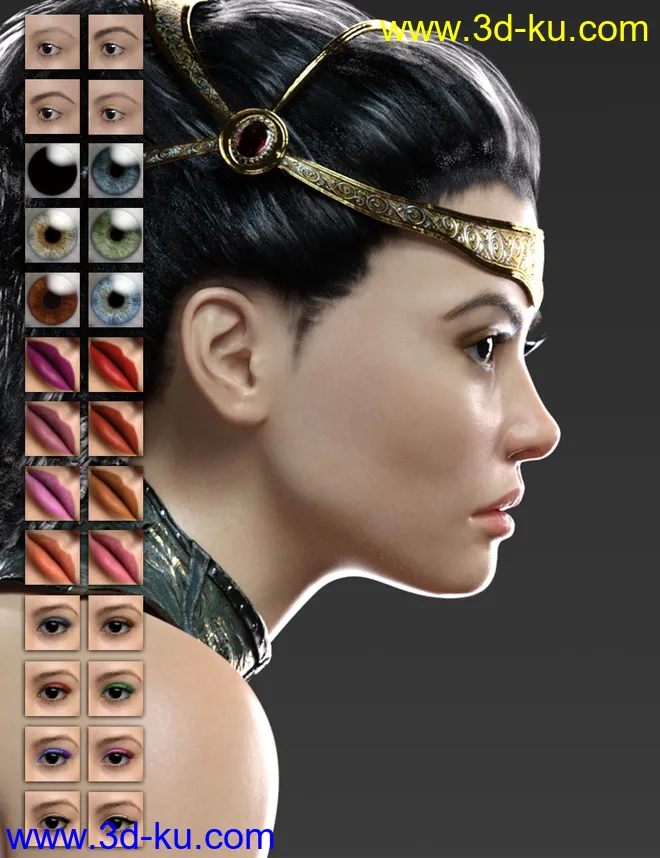 Romina HD for Genesis 8 Female模型的图片7