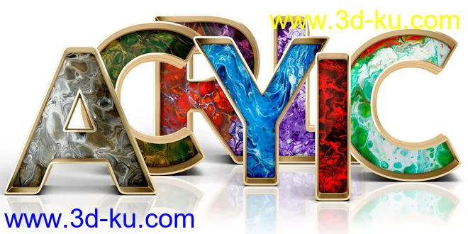 Ron's Acrylic Painting模型的图片5