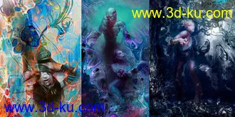 3D打印模型Ron's Acrylic Painting的图片