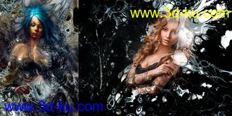 3D打印模型Ron's Acrylic Painting的图片