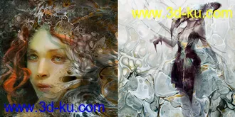 3D打印模型Ron's Acrylic Painting的图片