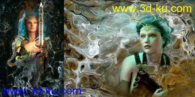 Ron's Acrylic Painting模型的图片13