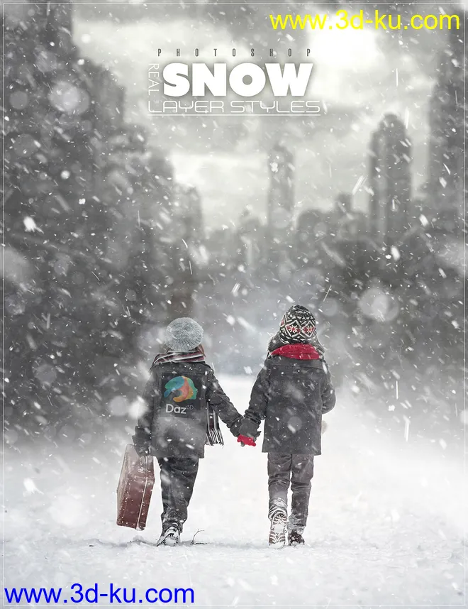 Ron's Real Snow Layer Styles模型的图片1