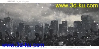 3D打印模型Ron's Real Snow Layer Styles的图片