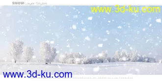 3D打印模型Ron's Real Snow Layer Styles的图片