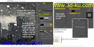 3D打印模型Ron's Real Snow Layer Styles的图片