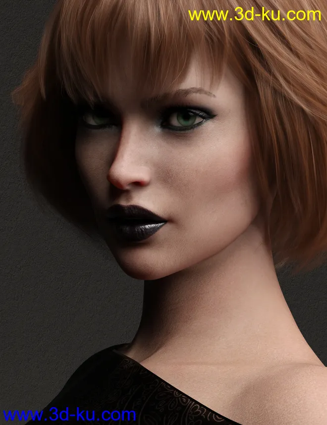 Rowena HD for Genesis 8 Female模型的图片1