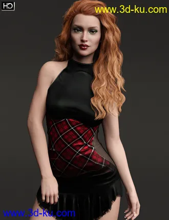 3D打印模型Rowena HD for Genesis 8 Female的图片