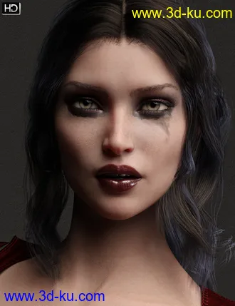 3D打印模型Rowena HD for Genesis 8 Female的图片