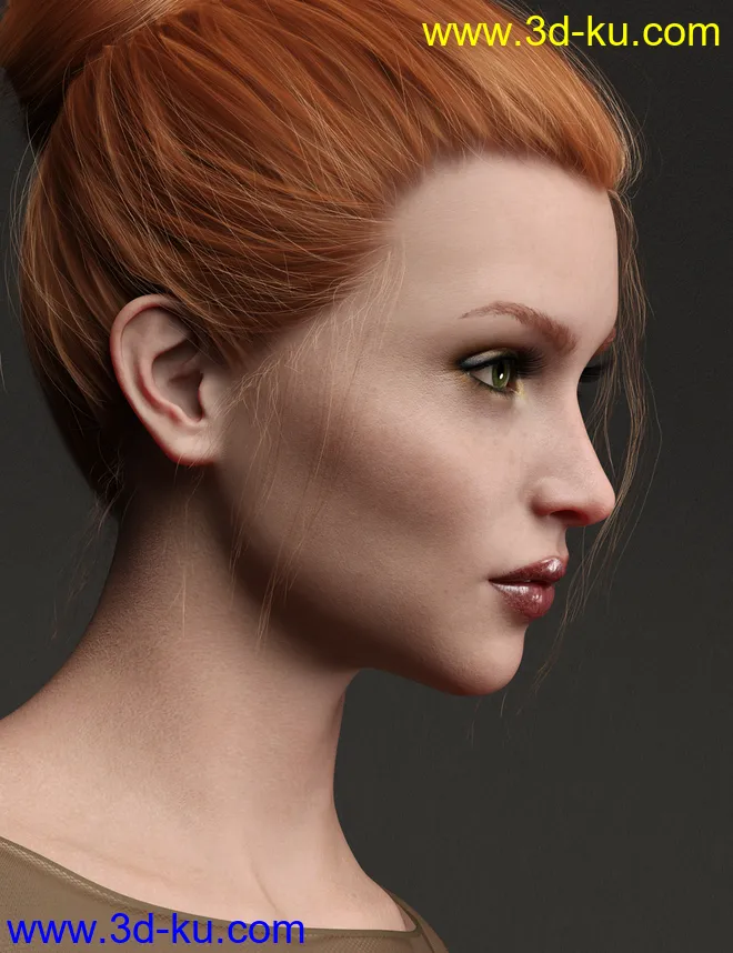 Rowena HD for Genesis 8 Female模型的图片7