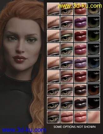 3D打印模型Rowena HD for Genesis 8 Female的图片