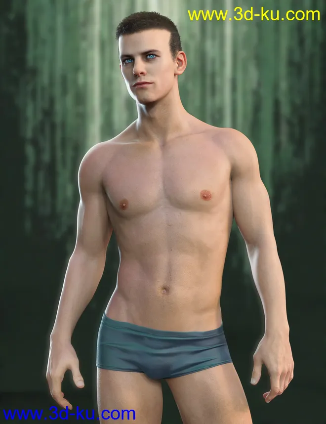 Roy HD for Genesis 8 Male模型的图片5