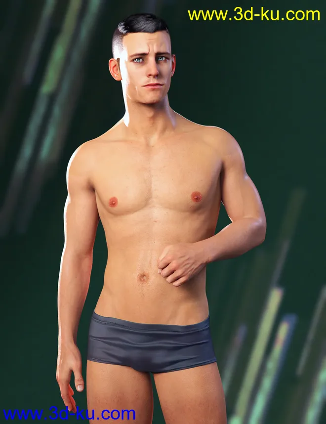 Roy HD for Genesis 8 Male模型的图片7