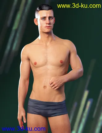 3D打印模型Roy HD for Genesis 8 Male的图片