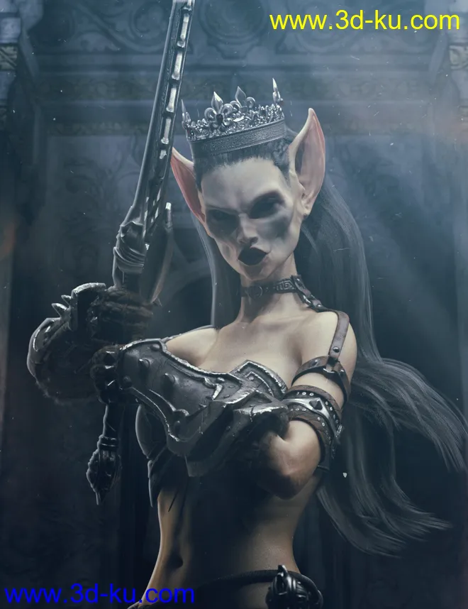 Royal Crowns for Genesis 8 Female(s)模型的图片5