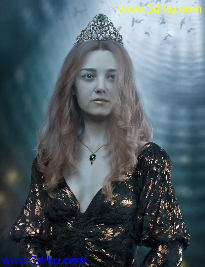 Royal Crowns for Genesis 8 Female(s)模型的图片7