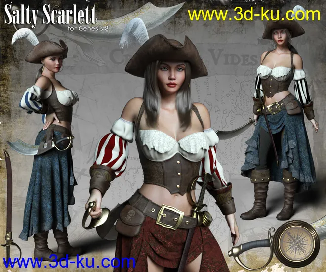 RP Salty Scarlett模型的图片1
