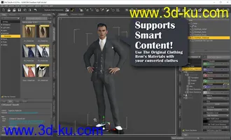 3D打印模型RSSY Clothing Converter from Genesis 2 Male to Genesis 3 Male的图片