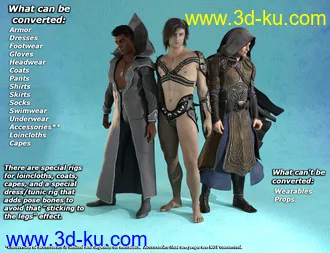 3D打印模型RSSY Clothing Converter from Genesis 2 Male to Genesis 3 Male的图片